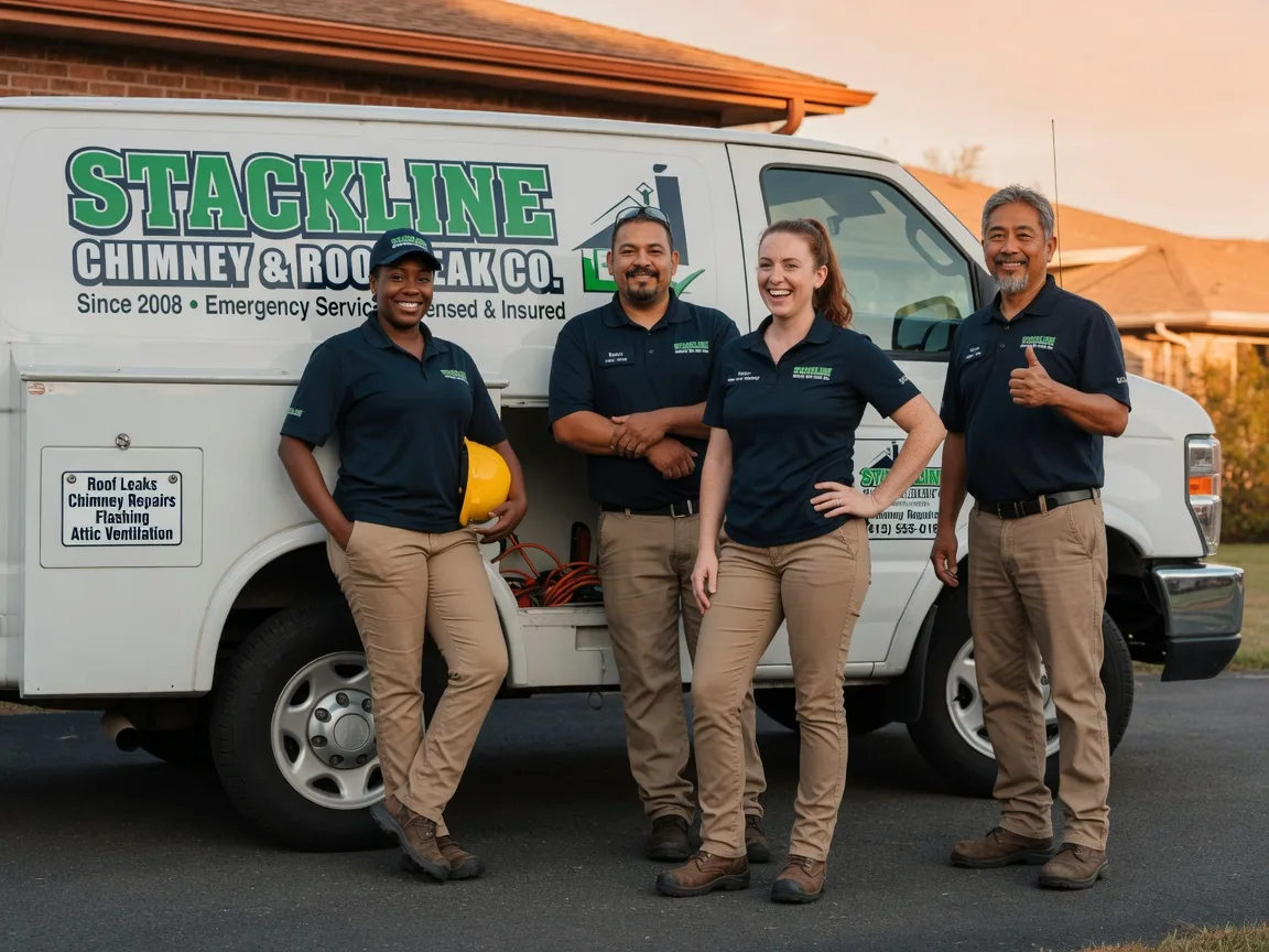Chimney flashing repair company in Oskaloosa, KS